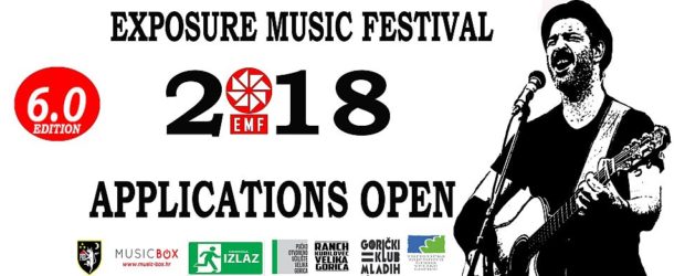 EXPOSURE MUSIC FESTIVAL 2018 – Natječaj