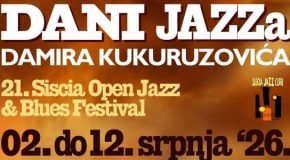 DANI JAZZa DAMIRA KUKURUZOVIĆA – 21. SISCIA OPEN JAZZ & BLUES FESTIVAL